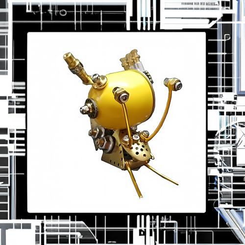 Mechanical Metal DIY 3D Insect Brass 3D Puzzles for Adults Snail Metal Models for Family and Friends (Snail-Y) - style: Snail-Y