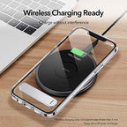 ESR Boost Phone Kickstand, Vertical and Horizontal Stand, Adjustable Angle, Compatible with iPhone Air 17 Pro Max, iPhone 17e/16/15/14/13/12, Samsung Galaxy S26/S25/S24/S23 Series, Google, Silver - color: Silver