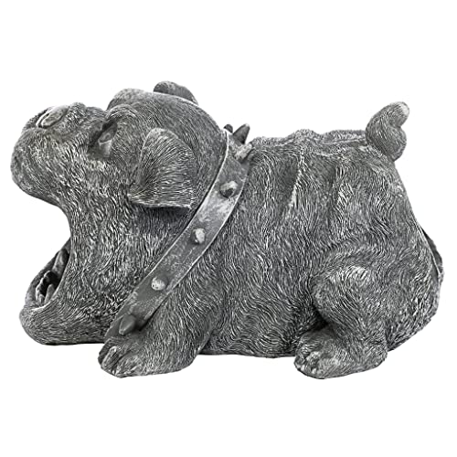 Design Toscano Butch the Bulldog Gutter Guardian Downspout Statue - style: Butch the Bulldog