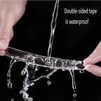 BetterJonny 1PCS Transparent Acrylic Nail Art Display Holder, 50PCS Stand With 3M Double Sided Tape for Professional Salon False Sample Display - color: transparent