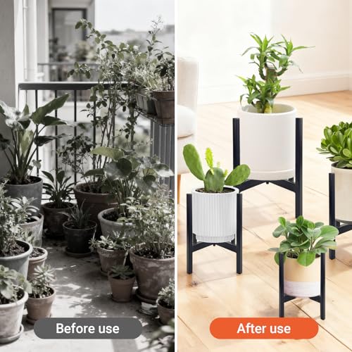 4PC,Plant Stand Indoor,Plant Shelf,Plant Stand Outdoor,Suitable For Gardens ,Courtyards,Homes,Offices,Cafes,and Plant Racks