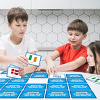 80 PCS Flags of The World Matching Game, A Fun & Fast Countries of The World Picture Memory Match Game, Educational Learning Toys Enhance Memory & Matching Skills for Kids Ages 3 and Up - style: Flags of The World