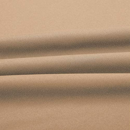 Sfoothome Queen Sheets Set - Mocha Hotel Luxury 4-Piece Bed Set, Extra Deep Pocket, 1800 Series Bedding Set, Wrinkle & Fade Resistant,Sheet & Pillow Case Set (Queen, Mocha) - color: Mocha-4 Pieces, size: Queen