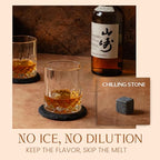 Mixology & Craft Whiskey Stones Gift Set: with Two 10oz Lead-Free Crystal Whiskey Glasses, 8 Whiskey Stones with Velvet Bag, 2 Slate Coasters & Recipe Cards in Wooden Crate | Great - size: Dark Latch Crate
