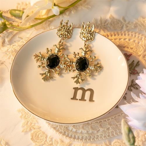 Ceramic Ring Holder for Jewelry, Jewelry Tray, Ring Dish, Aesthetic Room Decor, Engagement Gifts Bride Gifts Wedding Gifts for Women, White, 4.75"(M) - color: M