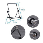 MOACC Tablet Stand, Portable Foldable Tablets Multi-Angle Non-Slip Adjustable Metal Holder Cradle Fit for 9-12.9 inch Tablet PC, Pad (2 Pack)