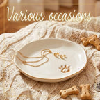 InnoBeta Vet Tech Gifts, Veterinary Gifts for Women, Ceramic Jewelry Tray, Decorative Trinket Dish for Rings Earrings Necklaces Bracelet, 4.75"