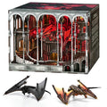 MiniCity Book Nook Kit, DIY Miniature House Kit for Adults, Teens and Beginners, Dollhouse Booknook Library Tiny House Bookshelf Decor 3D Wooden Puzzle, Gifts for Family, Friends (Ember Castle) - style: Ember Castle