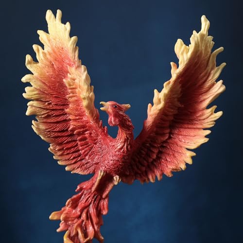 Veronese Design 6 1/4 Inch Phoenix Rising Resin Sculpture Hand Painted Figurine