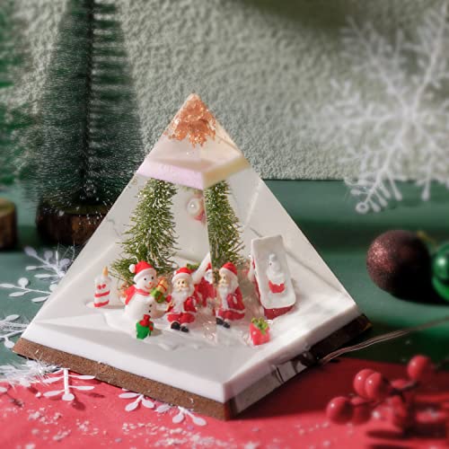 LET'S RESIN Pyramid Molds for Resin,Large Silicone Pyramid Molds,Silicone Resin Molds for DIY Memorial Gifts, Jewelry,Great for Paperweight, Home Decoration(Height:15cm/5.9inch) - color: Pyramid Mold