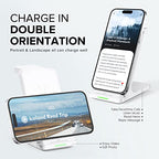 Wireless Charging Station, 3 in 1 Fast Wireless Charger Stand for Multiple Devices Apple Watch Ultra Series 11 10 9 8 7 6 SE 5 4 3 2, iPhone 17 16 15 14 13 12 11 Pro Max/Plus/Air/X/XS/XR/SE, Airpods - color: White