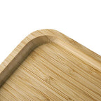 Bamboo Vanity Tray, Bathroom Counter Tray, Toilet Tank Top Tray for Organizing and Decor Display, 11.8 x 5.1 x 0.8 inch - size: 11.8" x 5.1" x 0.8"