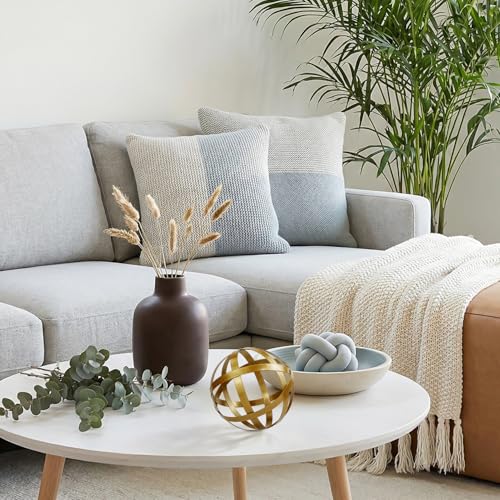 Kesywale Decorative Sphere Metal Band Ball Orbs Decorative Balls Home Decor Accents Tabletop Decorations for Living Room, Kitchen, Bedroom Centerpiece for Dining Room Coffee Table, Side Tables (Gold) - color: Gold