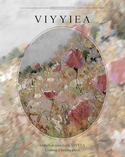 VIYYIEA Gold Framed Wall Art Canvas Print Home Decor Flower Art Vintage Botanical Print Rustic Farmhouse Wall Decor Mid Century Modern Art Coastal Floral Room Decor Wall Pictures Bedroom 11x14in - color: Blossom, size: 14"L x 11"W