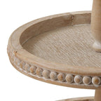 Round 3-Tier Decorative Wood Tray - color: Natural, style: 3-Tier