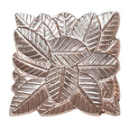 BBH Home's Handmade Bronze Novelty Shaped Aluminium Tray 6.88 x 6.88 x 0.78 AMBBVK043AB2020 - color: Bronze