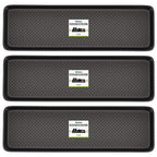 Matace 3 Pack Rubber Extra Large Shoe Tray for Entryway,Long Boot Tray,Slim Boot Mat for Indoor and Outdoor Use,16x55 in, Rectangular (Pack of 3) - size: 55"L x 16"W x 1.2"Th (Pack of 3)