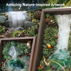 Microland Fun Crafts for Adults DIY Zen Forest Landscape Resin Crafting Kit Ladies Craft Night Kit Crafty Women Present Mom Birthday Gift Ideas Unique Mothers Day Creative Gifts for Artists Teen Girls