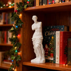 Venus de Milo Statue, 11 Inches Greek Goddess Aphrodite Resin Sculpture, Beautiful Roman Mythology Art Figurine Ornament for Home or Office Decor (Venus Sculpture) - style: Venus Sculpture