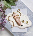 Ceramic Jewelry Dish for Women, Jewelry Tray Trinket Dish, Cloud Tray Jewelry Plate, Watch Keys Tray Ring Dish Holder for Mother's Day/Christmas/Thanksgiving/Birthday Gift, Off-White Spotted - color: Spotted Matte White