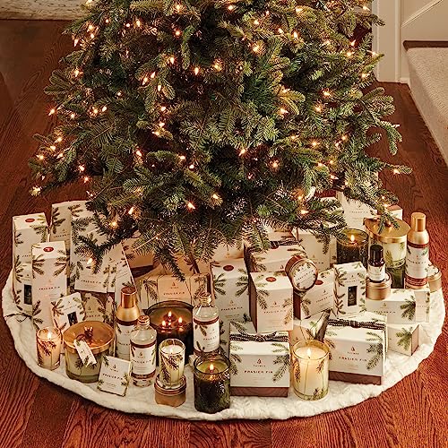 Thymes Frasier Fir Scented Candles for Home Decor - Green Pillar Candles for Women & Men - Place on Candle Holder - Luxury Home Fragrance Gifts (Molded Pinecone Pillar) - size: 4.5 in x 3.5 in