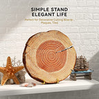 IPAME 8 Inch Large Plate Stands for Display - Metal Plate Holder Display Stand, Picture Stand for Book, Platter, Plaque, Photo Frame, Small Easel Tabletop Art Display (Gold 2 Pack) - size: 8 Inch