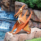 Design Toscano JQ6627 Scaled Jurassic Pterodactyl Dinosaur Statue,full color - style: Scaled Jurassic Pterodactyl Dinosaur