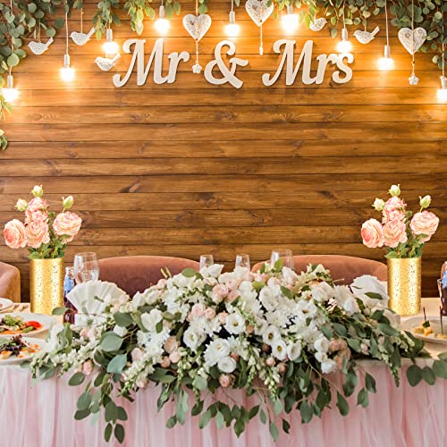 Sunnyray 12 Pcs Gold Cylinder Vases for Centerpieces, 6 Inch Speckled Flower Vase Wedding Decorations, Mercury Glass Votive Candle Holders, Decorative Gold Wedding Centerpieces for Tables