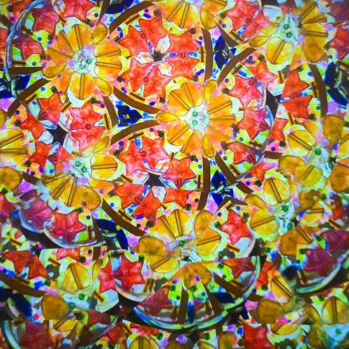Adult Kaleidoscope - Unique Gift for Him/Her, Perfect for Christmas & Special Occasions (Big Flower)