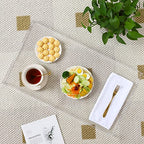 Acrylic Tray with Embedded Handle, 10x15 Inch, Clear - color: Clear, size: 15" x 10" x 2"