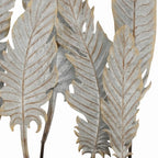 Deco 79 Metal Bird Decorative Sculpture Feathers Home Decor Statue, Accent Figurine 20" x 5" x 21", Gray