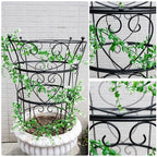 Large Obelisk Trellis Peony Cage 24.6x17 Inches - Premium Metal Plant Support for Outdoor Gardens, Easy Assembly, Sturdy Design, Perfect for Climbing Plants - size: 24.6"x17"