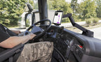 Tablet Holder for Truck Tablet Mount - iPad Mount for Truck, Heavy Duty Super Suction Cup, 16.7 inch Long Arm & Stable, Device & iPad Holder for Dashboard, Windshield and Window - Semi Trucker