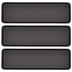 Matace 3 Pack Rubber Extra Large Shoe Tray for Entryway,Long Boot Tray,Slim Boot Mat for Indoor and Outdoor Use,16x55 in, Rectangular (Pack of 3) - size: 55"L x 16"W x 1.2"Th (Pack of 3)