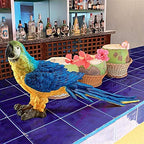 Design Toscano Mortimer the Macaw Tropical Parrot Statue - style: Mortimer The Macaw Tropical Parrot Statue