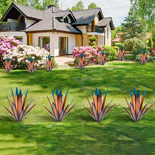 Homight Metal Tequila Country Sculpture DIY Tequila Plant Home Decor Country Tequila Garden Ornament Indooutdoor Statuette Patio Lawn Patio Stake Decoration Gift to The Garden - color: 3 Big